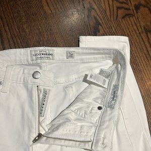 Lucky Brand Ava Skinny White Jeans